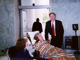 Jacki, Cheryl and Asa in 1999
